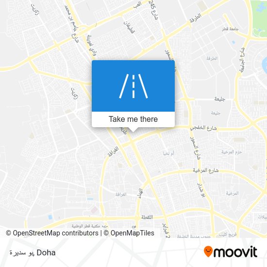 بو سديرة map