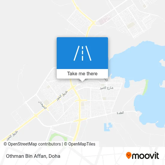 Othman Bin Affan map