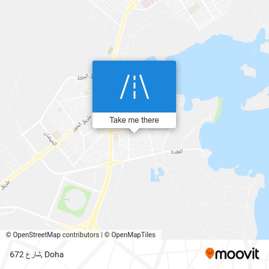 شارع 672 map