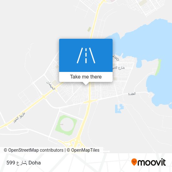 شارع 599 map