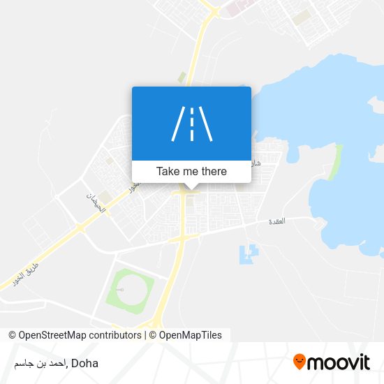 احمد بن جاسم map