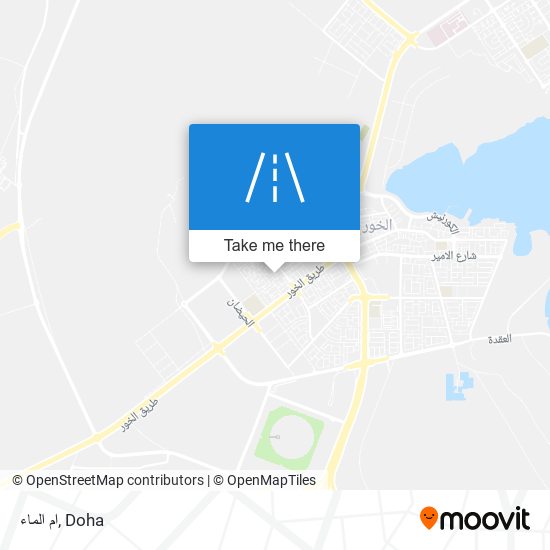 ام الماء map