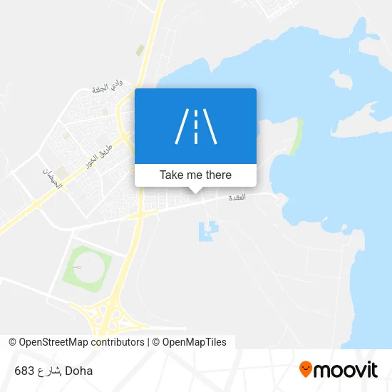 شارع 683 map