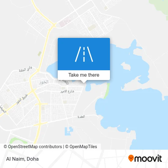 Al Naim map