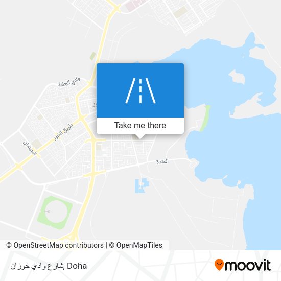 شارع وادي خوزان map