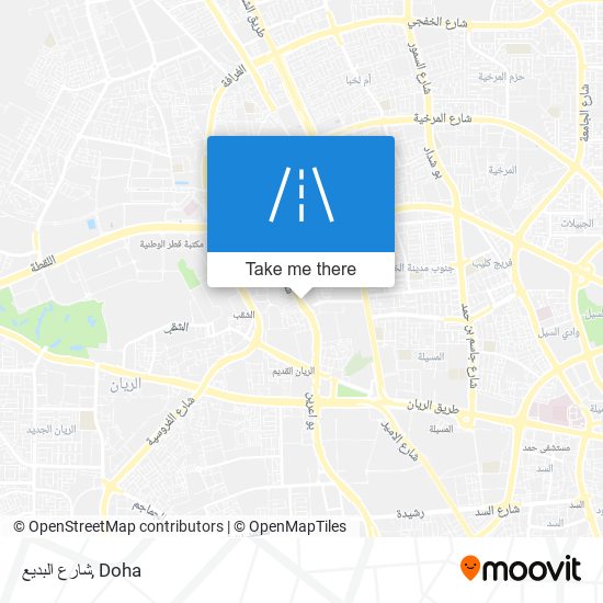 شارع البديع map