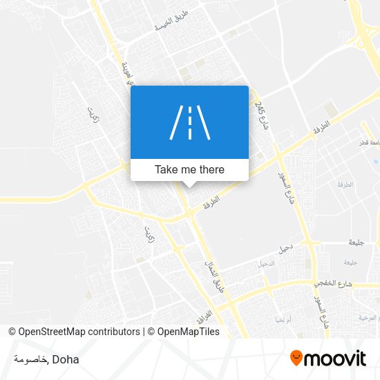 خاصومة map