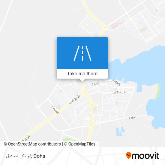 ابو بكر الصديق map