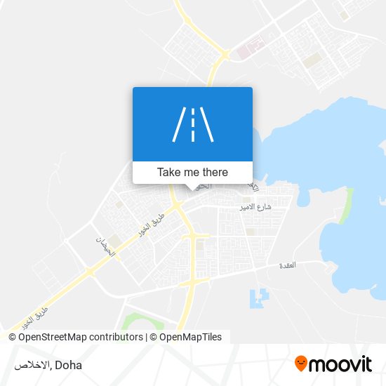 الاخلاص map