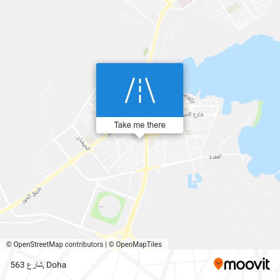 شارع 563 map
