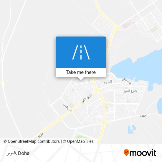 الغوير map