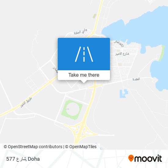 شارع 577 map