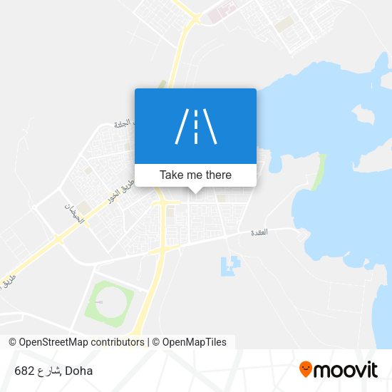 شارع 682 map