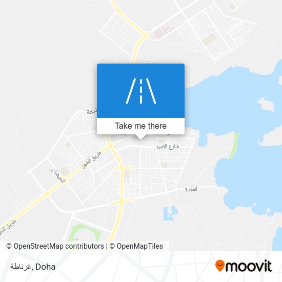 غرناطة map