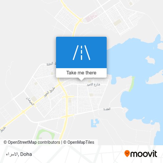 الاسراء map