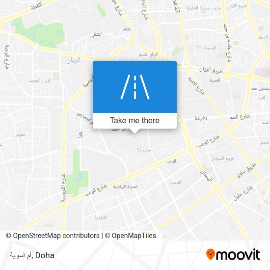 أم اسوية map
