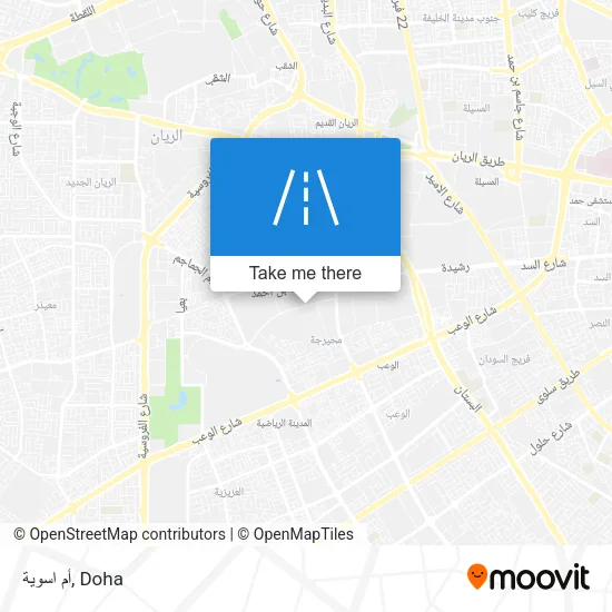 أم اسوية map