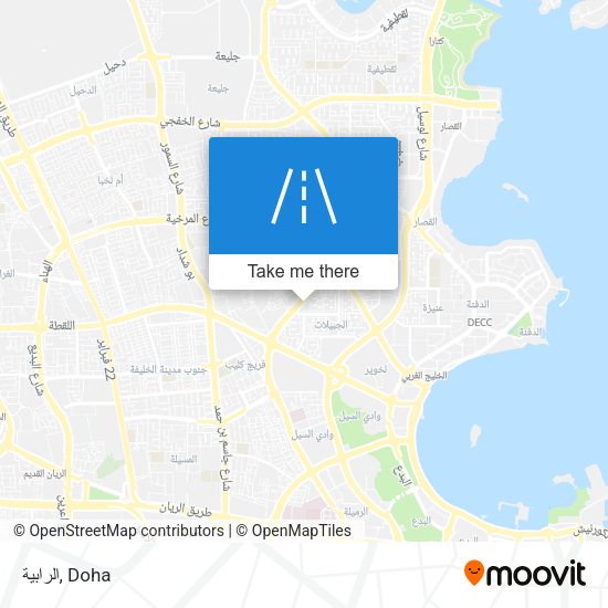 الرابية map