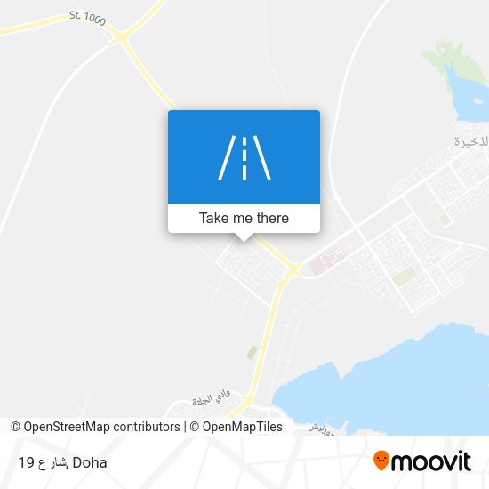 شارع 19 map