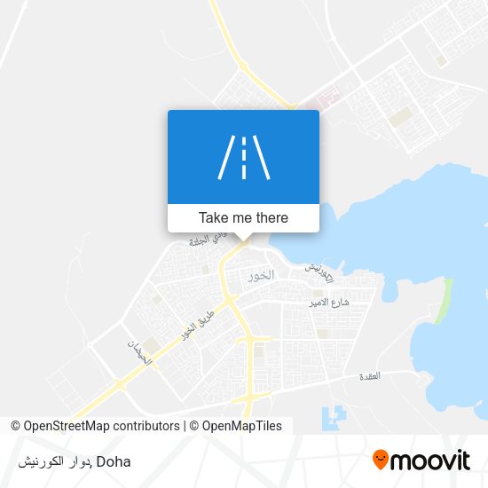 دوار الكورنيش map