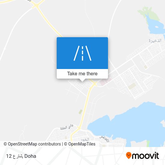 شارع 12 map