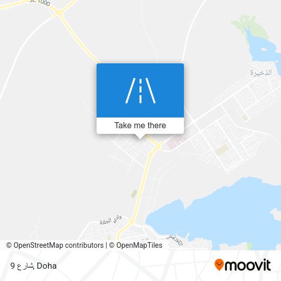 شارع 9 map
