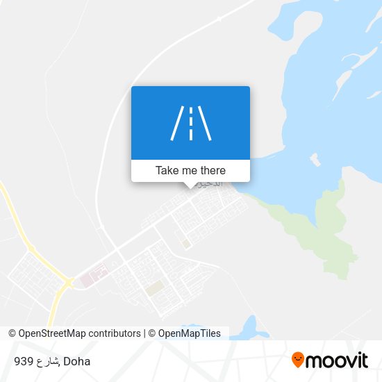 شارع 939 map