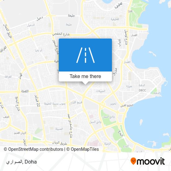 الصواري map