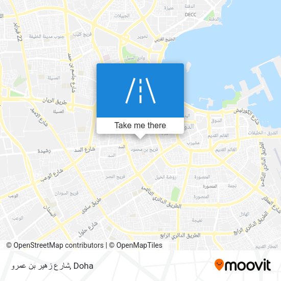 شارع زهير بن عمرو map