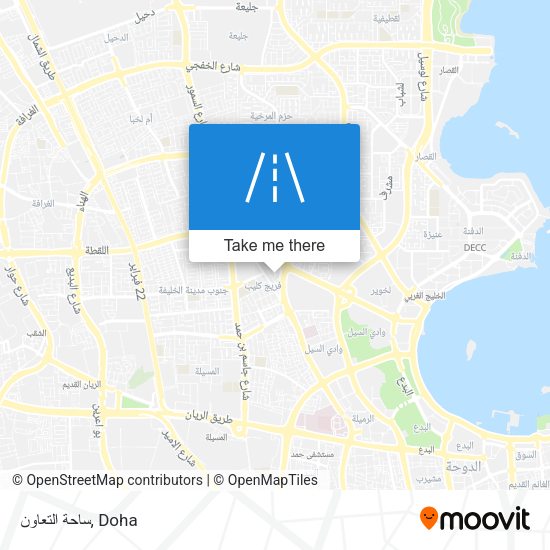 ساحة التعاون map