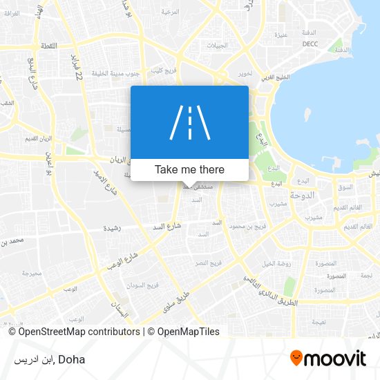 ابن ادريس map