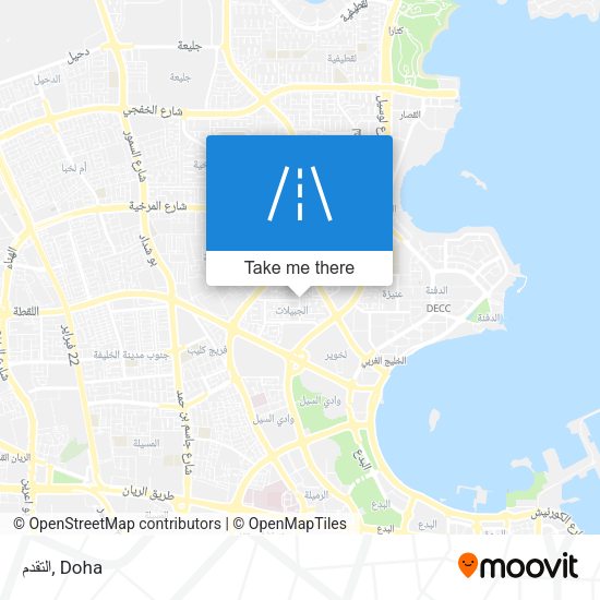 التقدم map