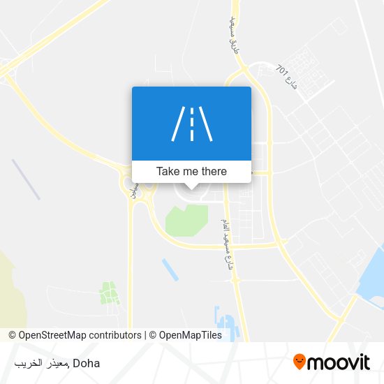 معيذر الخريب map