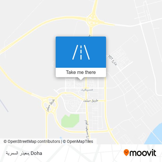 معيذر السمرية map