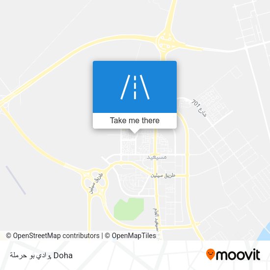 وادي بو حرملة map