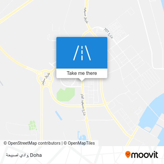 وادي اصبيحة map