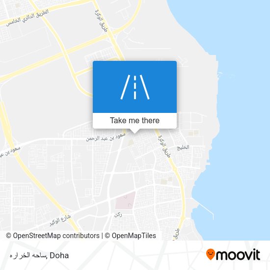 ساحه الخراره map