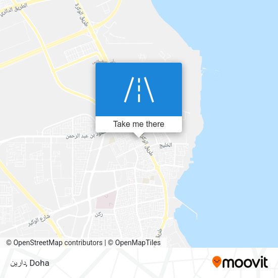 دارين map