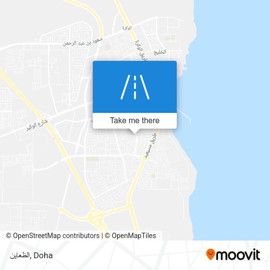 الظعاين map