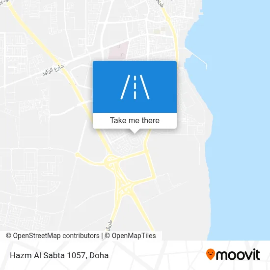 Hazm Al Sabta 1057 map