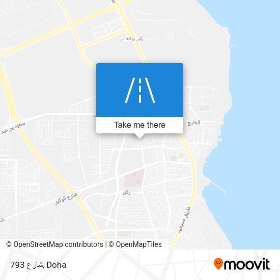 شارع 793 map