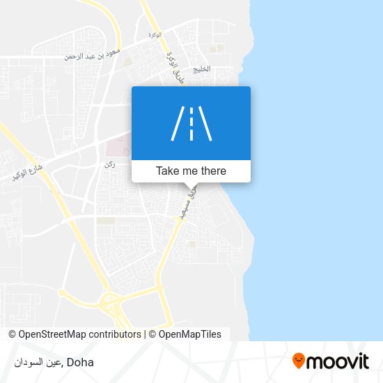 عين السودان map