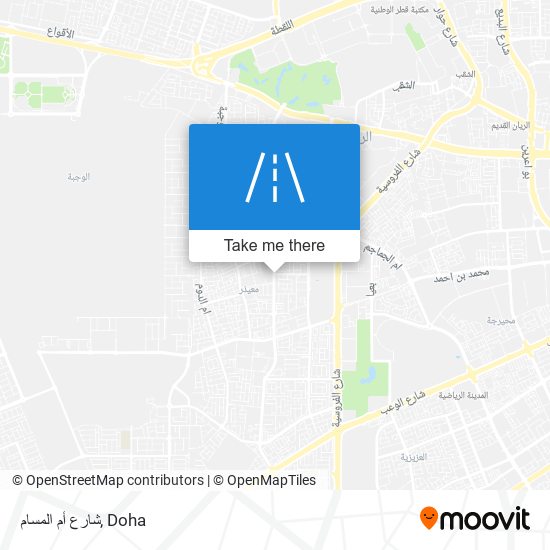 شارع أم المسام map