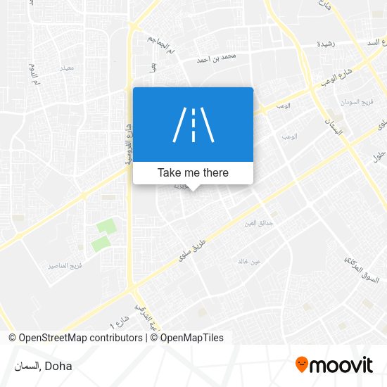 السمان map