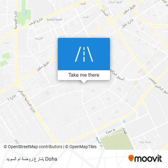 شارع روضة ام السويد map