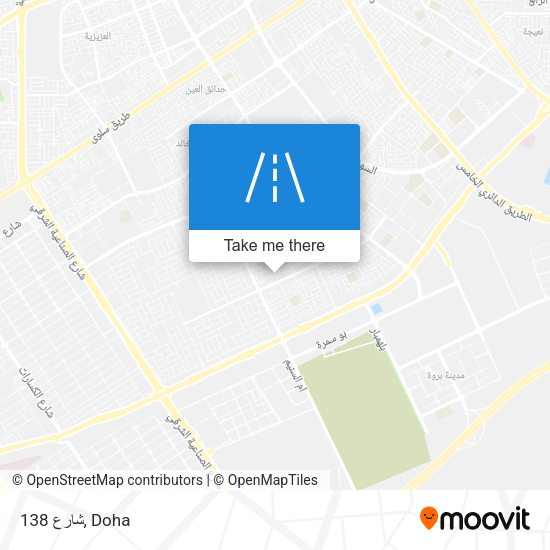 شارع 138 map