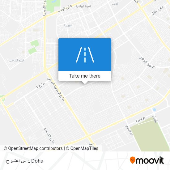 راس اعشيرج map