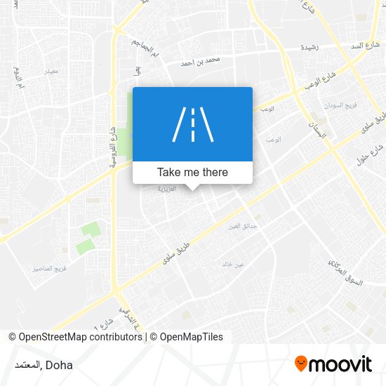 المعتمد map