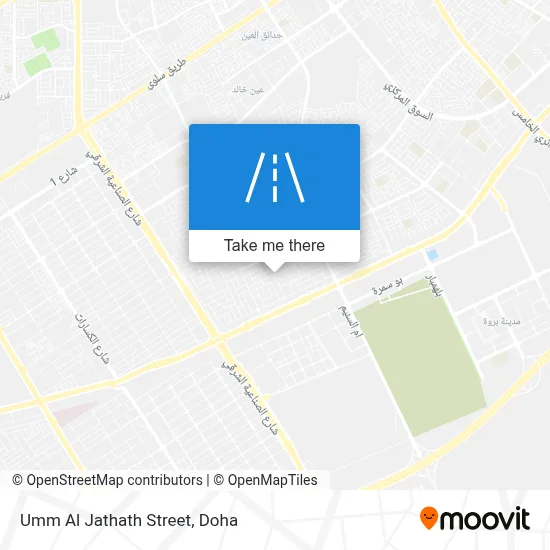 Umm Al Jathath Street map