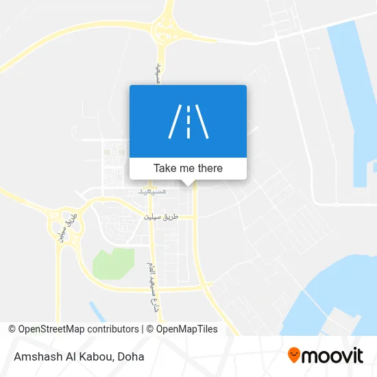 امشاش الكبوع map